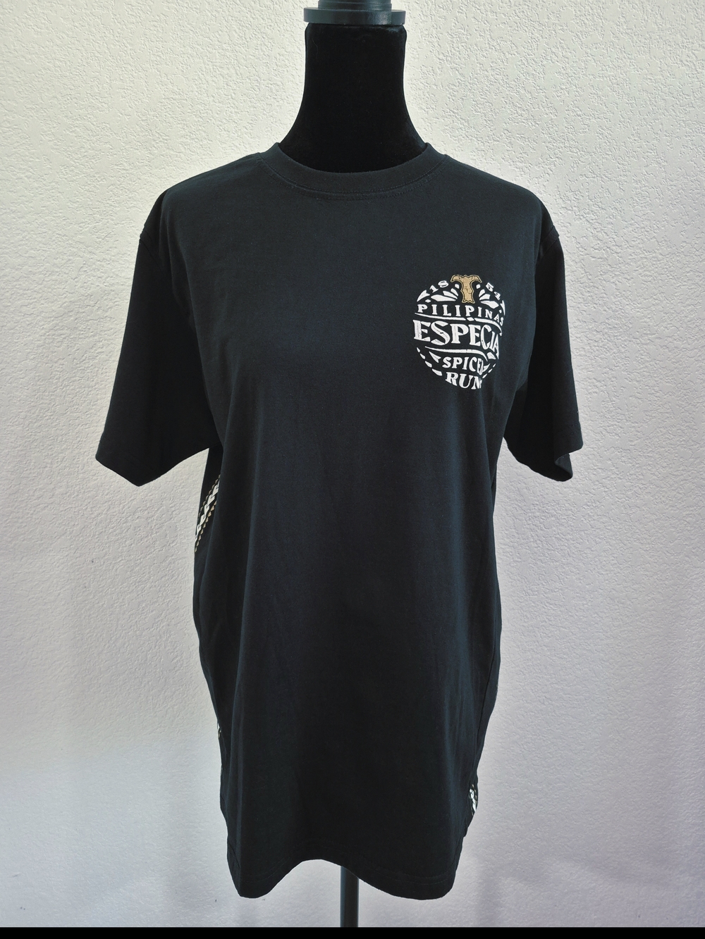 Black Graphic Short-Sleeve Tee